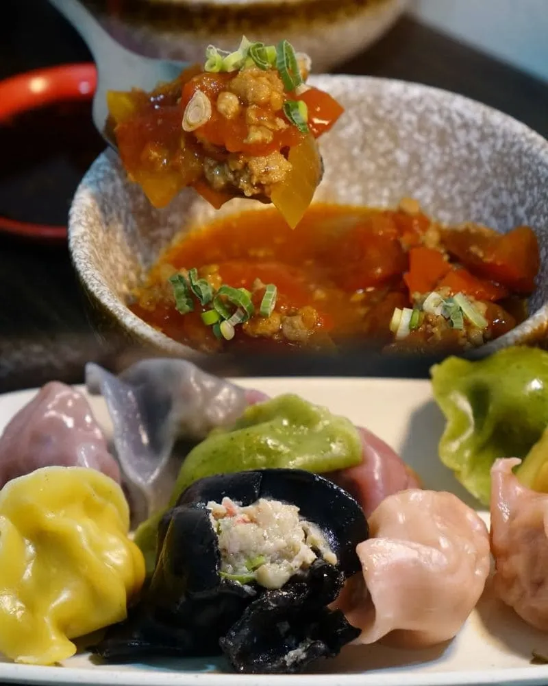 軒嘉手作 乾拌麵 蔥油雞飯 水餃