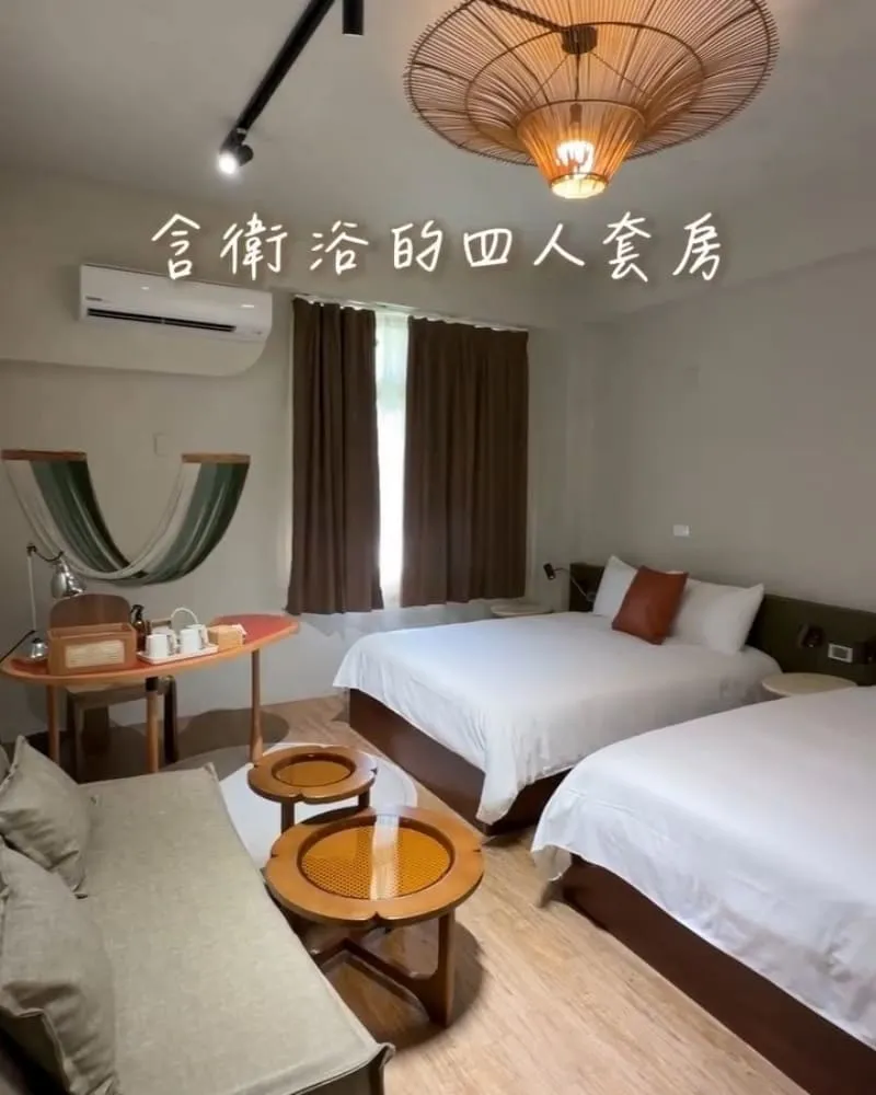 晒木民宿 Sunwood|台南安平包棟民宿