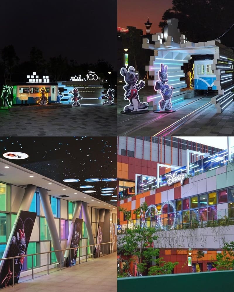 「LaLaport」台中迪士尼聖誕奇幻|限定快閃店、光影隧道、可愛角色造景盡顯迪士尼魔法!