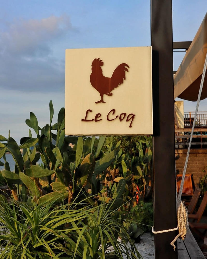 「Le coq 公雞咖啡」 新北三芝北海岸特色咖啡館、海景仙人掌、渡假氛圍全收藏！