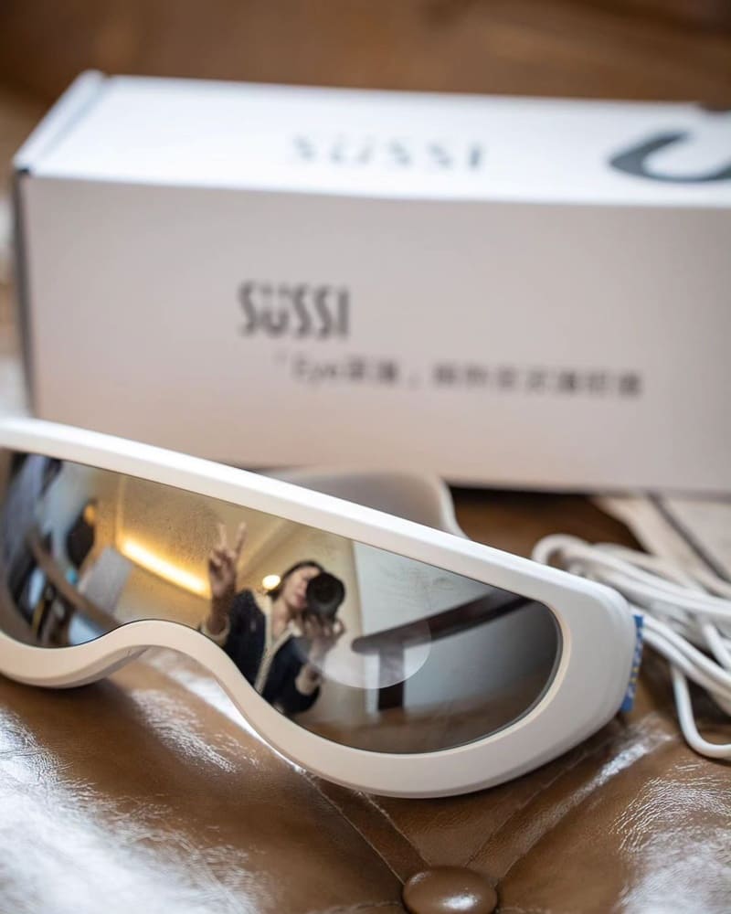 「SUSSI Eye罩護」瞬熱音波眼護儀｜溫感放鬆，眼睛疲勞不再是問題！