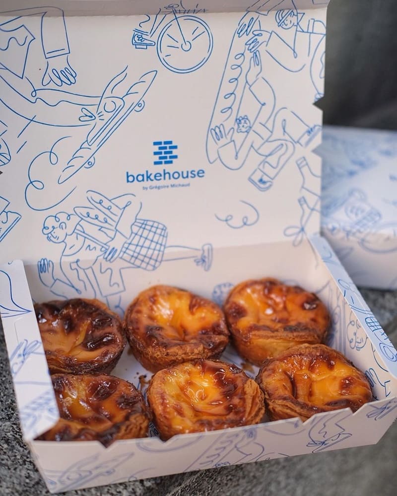 「Bakehouse」香港銅鑼灣小吃｜必嚐酥脆蛋撻，風靡味蕾，熱熱享受，悔不多買！