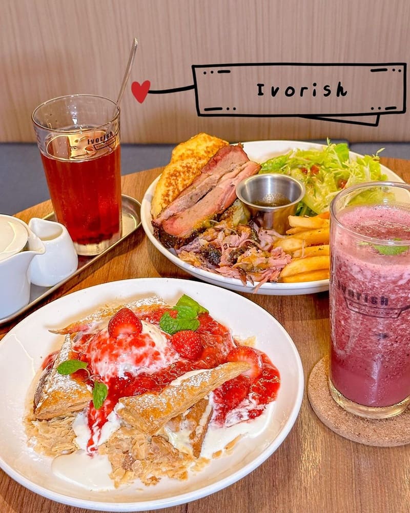 「Ivorish東京法式吐司」台中店精誠｜充滿層次感的口味饗宴，限定款式和燻肉盤令人驚豔！

