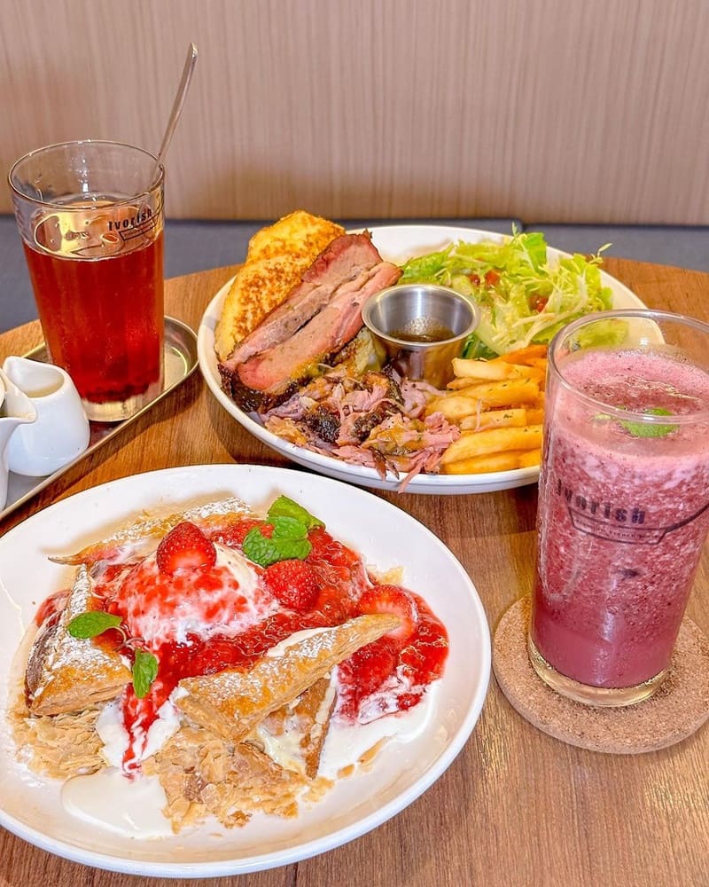 「Ivorish東京法式吐司」台中店精誠｜充滿層次感的口味饗宴，限定款式和燻肉盤令人驚豔！