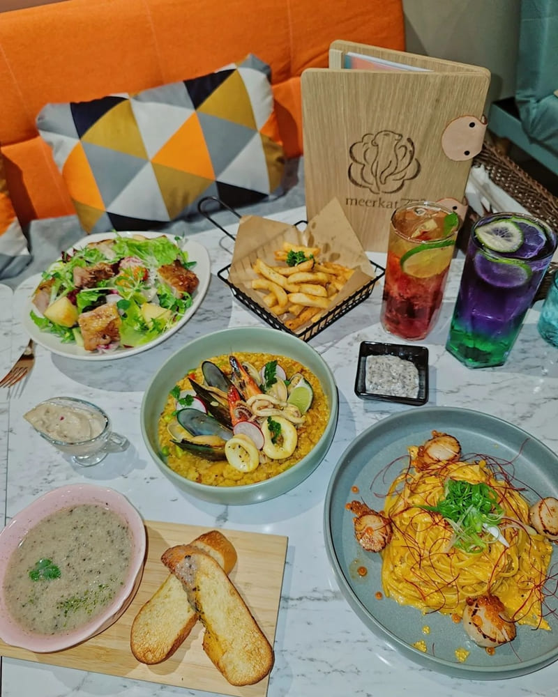 「Meerkat75 Cafe」75度獴台北旗艦店｜可愛狐獴、美味料理、療癒用餐新概念！