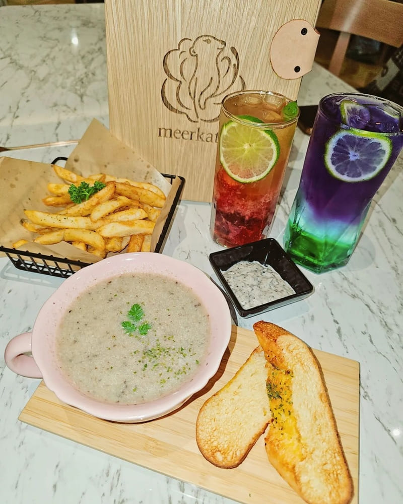 「Meerkat75 Cafe」75度獴台北旗艦店｜可愛狐獴、美味料理、療癒用餐新概念！