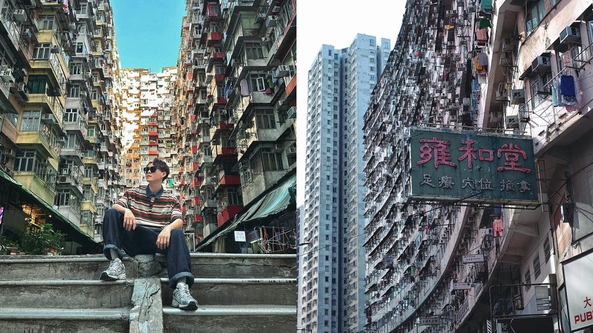 「怪獸大廈」香港擁擠奇景，靜悄悄捕捉，享受%ARABICA咖啡的宁静，EJ推薦！
