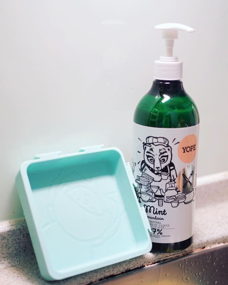 「波蘭YOPE 」薄荷柑橘護手香氛植萃洗碗精|清新香氛、輕鬆去污、培養孩子健康習慣 !