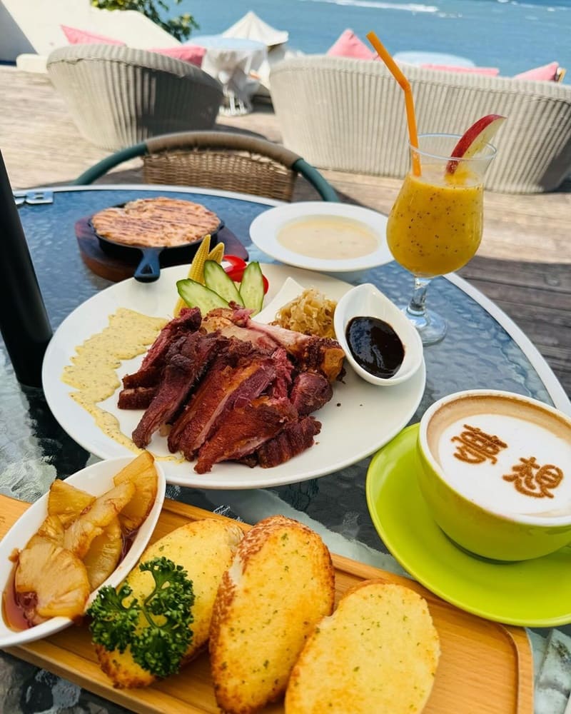 「夢想地圖Café」北台灣秘境咖啡館|三芝淺水灣,海景美食療癒心靈,妮妮推薦!