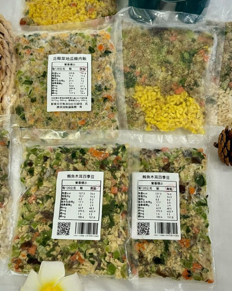 狗狗跟人類一樣 每天吃一樣的東西總會吃膩,之前不是有分享過寵物年菜嗎~ 這次跟「媽der肉肉」又訂購了他們鮮食包