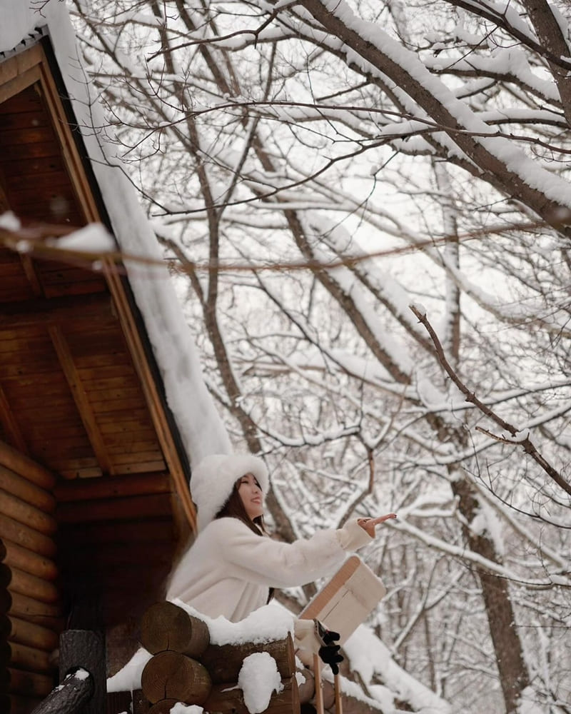 「森林精靈露台」迷人北海道之冬｜富良野童話精靈村、冬日童話奇境之旅！