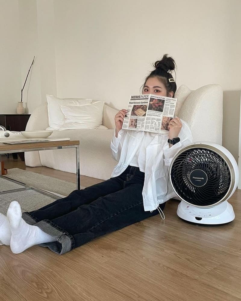 「Panasonic」循環扇F-E10HMD、臺灣製造、夏日新選擇、節能又舒適的居家良伴!