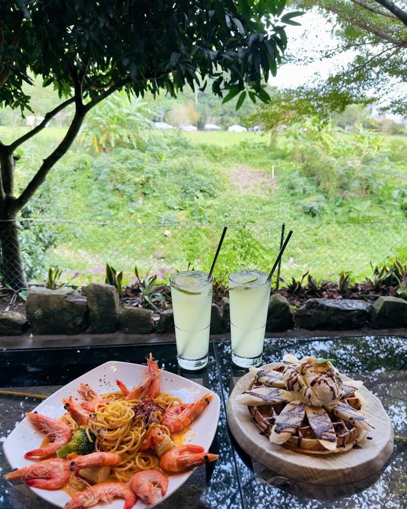 「流水森林」頭城山中秘境美食|腳底SPA奢華饗宴,餐點豐盛,美味無窮,享受美食與山谷景致極致饗宴!