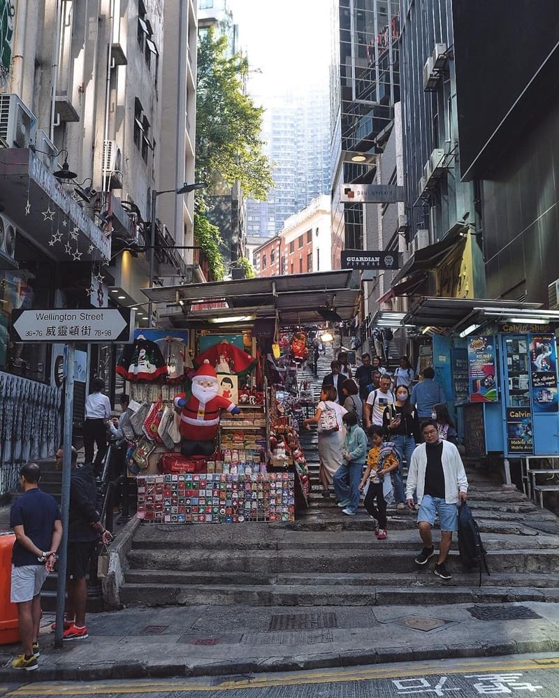「石板街」香港中環美食與歷史之旅｜品嚐美食，白天拍照晚上蘭桂坊夜生活一應俱全！
