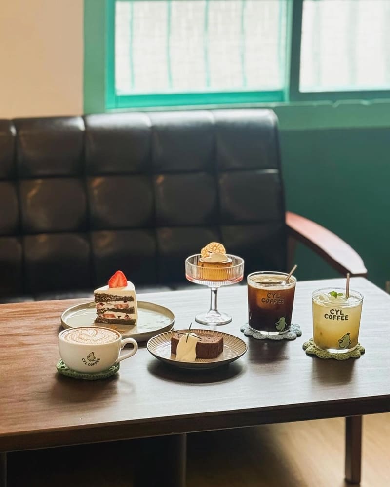 「CYL COFFEE」苗栗新開幕咖啡廳｜懷舊風情、真材實料、愜意放鬆、苗栗新熱點 ！