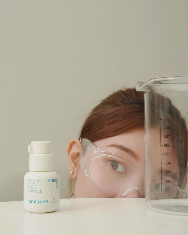 「A醇淨膚超修護安瓶」Innisfree敏弱問題肌|解決痘痘迴戰、打造光滑、水嫩肌膚!