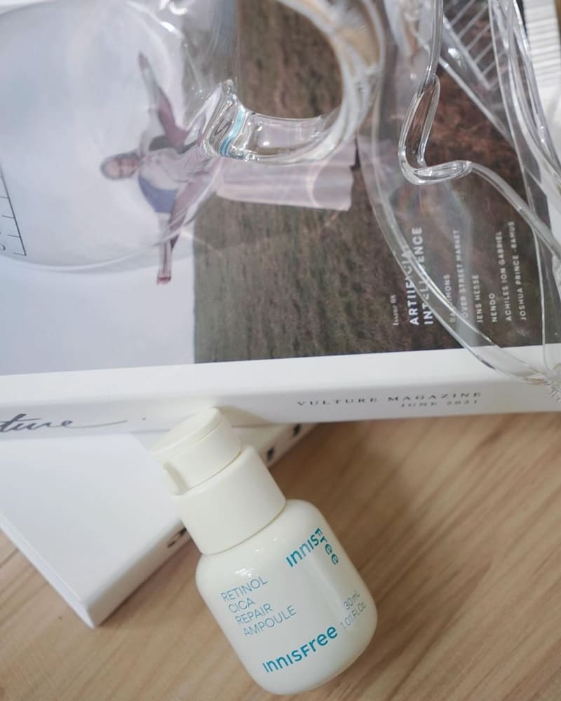 「A醇淨膚超修護安瓶」Innisfree敏弱問題肌|解決痘痘迴戰、打造光滑、水嫩肌膚!