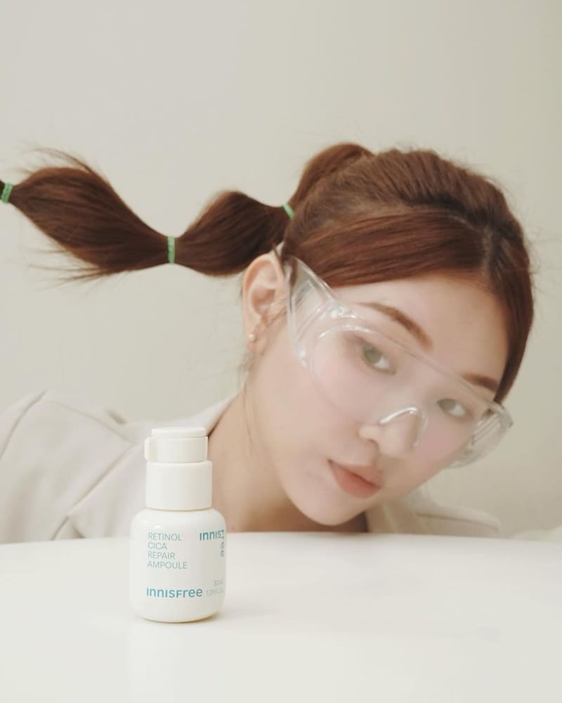 「A醇淨膚超修護安瓶」Innisfree敏弱問題肌｜解決痘痘迴戰、打造光滑、水嫩肌膚！