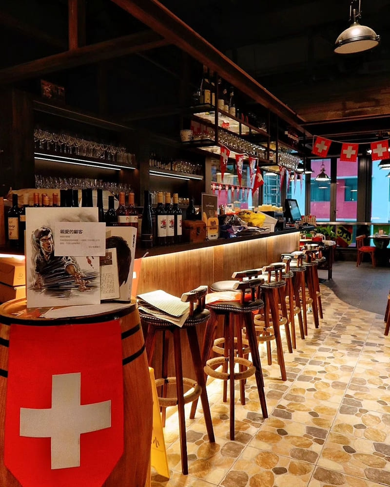 「Le Farinet Swiss Restaurant」天后瑞士餐廳｜瑞港風情、道地美食、歐陸風味！