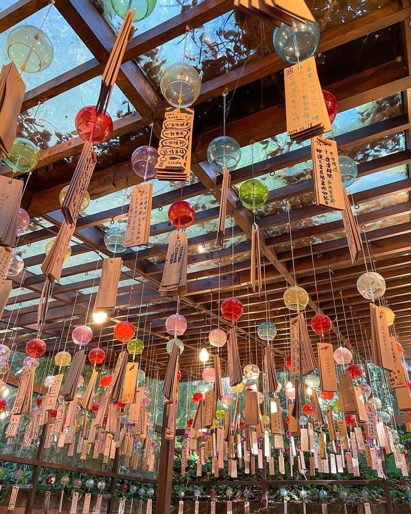 「桃園神社昭和拾參」保存最完整日本神社|祈福繪馬、神社豆花、風鈴回廊!