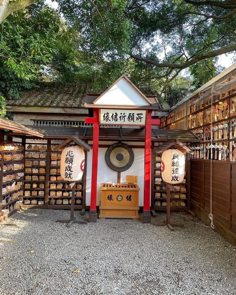「桃園神社昭和拾參」保存最完整日本神社|祈福繪馬、神社豆花、風鈴回廊!