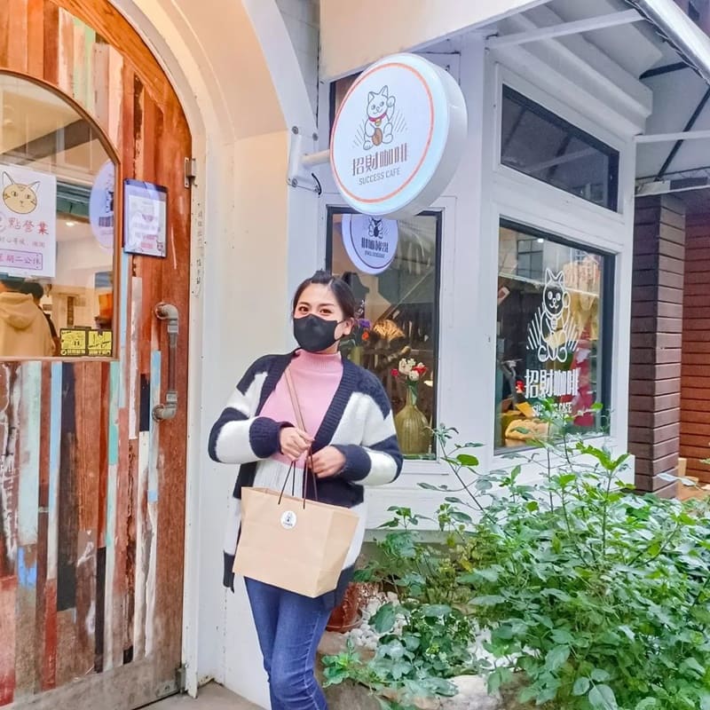 「招財咖啡」新竹貓咪咖啡館二訪！可愛店長、美味餐點、精緻甜點，絕對是喵控的天堂！