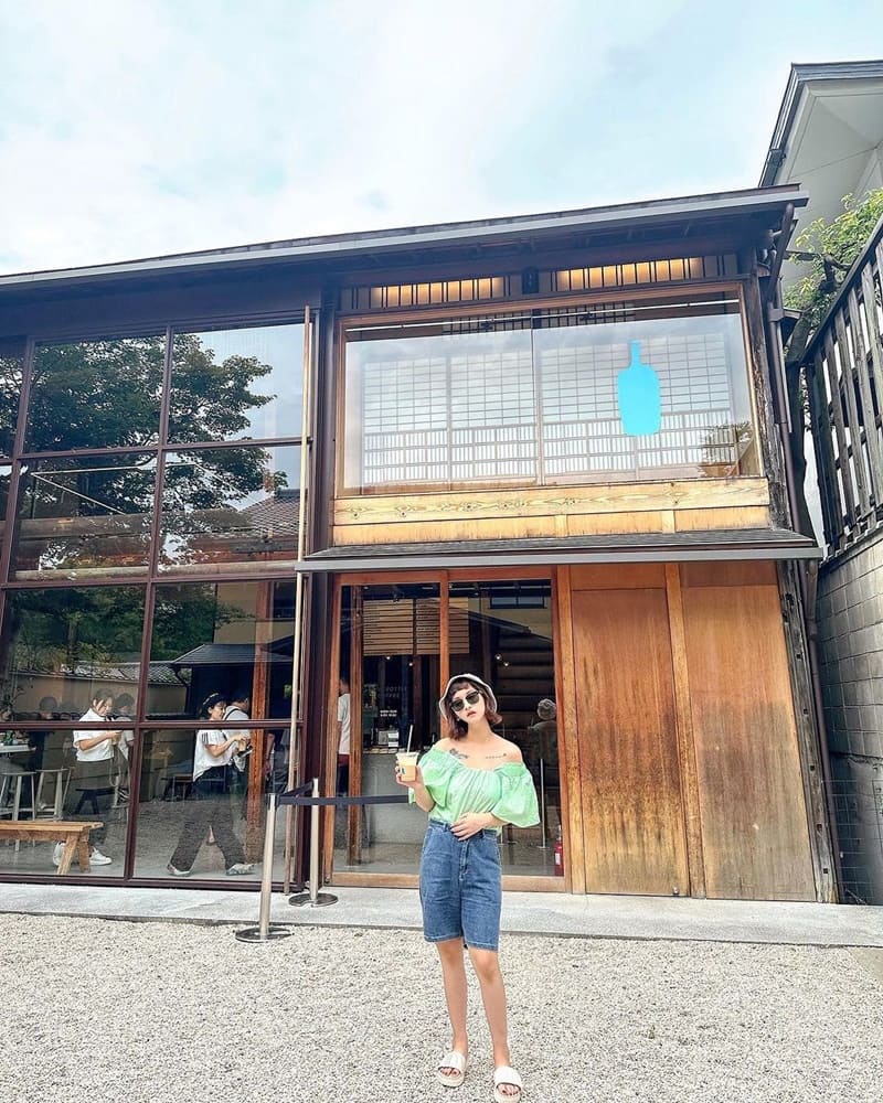 「藍瓶咖啡」日本關西咖啡店！融合古色古香町家建築、提供優質咖啡豆及器具、以及愜意下午茶體驗！