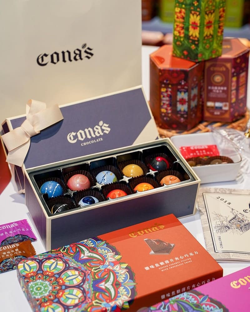 「Cona's 妮娜巧克力」新北巧克力專賣店開幕！薄片夾心、星座巧克力禮盒夢幻送禮首選！