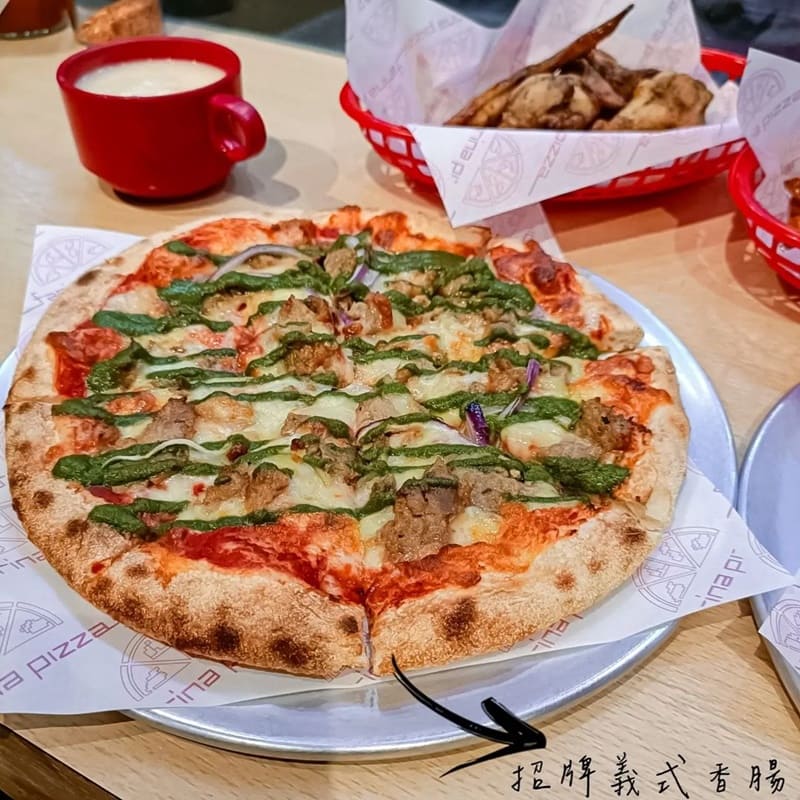 「Farina Pizza法里娜披薩」永和新披薩店！唇齒留香的義美風味、披薩王者前三名之一！