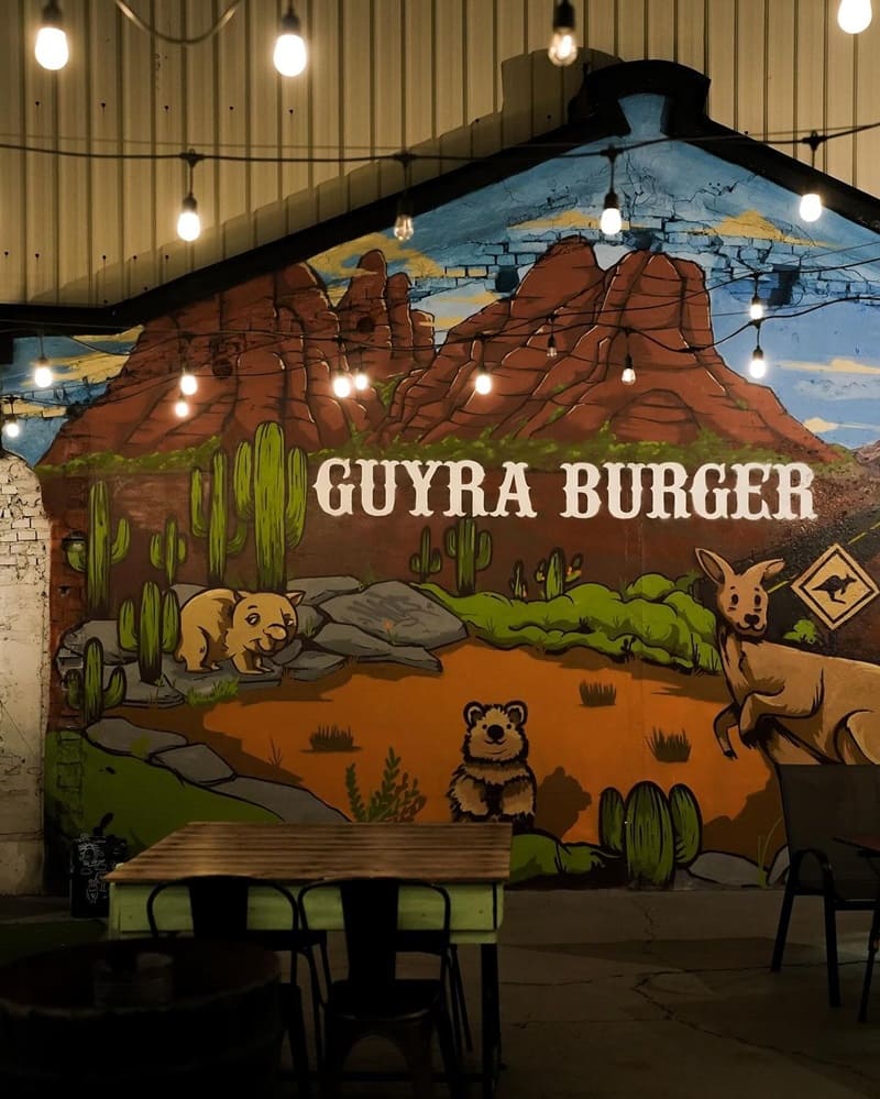 「Guyra Burger蓋拉澳式漢堡」台南露營風美味！必點黑松露牛肉堡！別錯過台南最受歡迎漢堡店！
