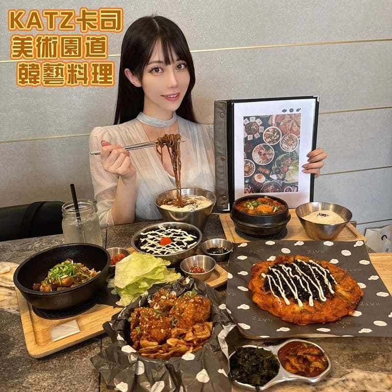「KATZ卡司」台中韓藝美味盛宴！海鮮煎餅香脆絕配、清爽豬五花包生菜、、期待再次品味多樣美味！