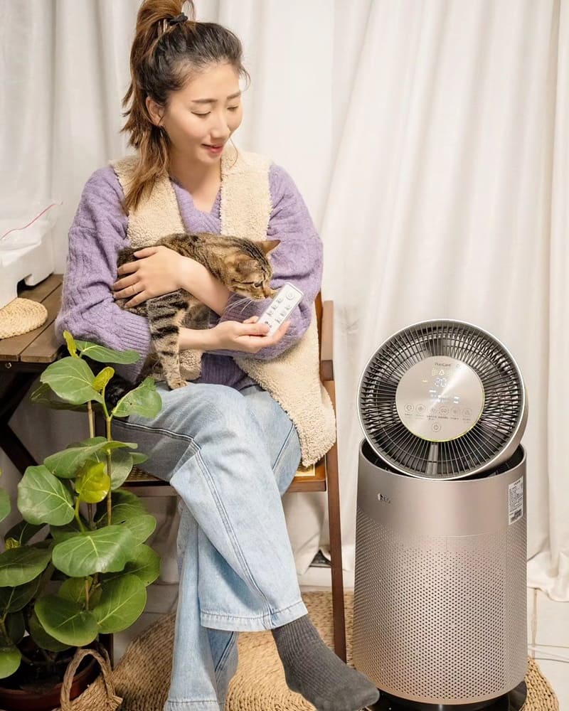 「LG樂金」空氣清淨機！強效濾網淨化空氣、輕鬆解決貓奴們鼻癢煩惱！立即享清新空氣！