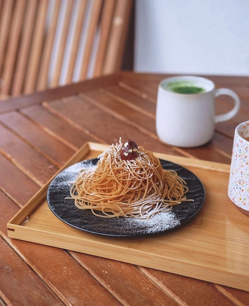 「TERA CAFE SHIEN ZOJOJI」日本增上寺旁咖啡廳！熊本烤栗、濃郁栗子味、EJ推薦！