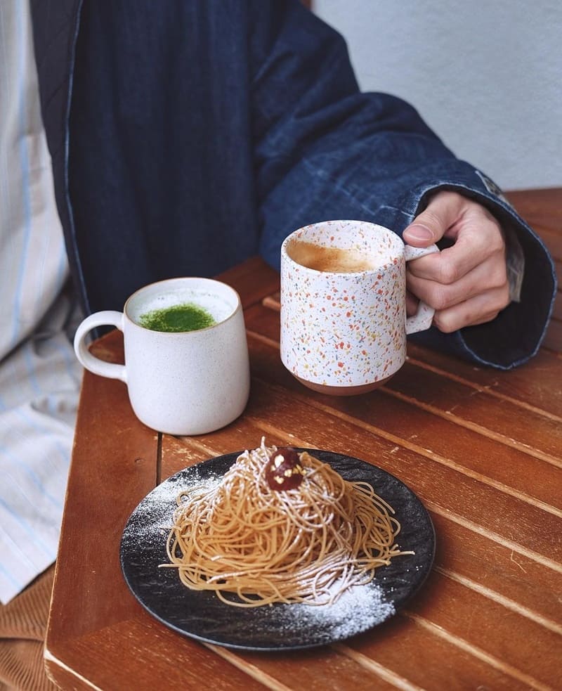 「TERA CAFE SHIEN ZOJOJI」日本增上寺旁咖啡廳!熊本烤栗、濃郁栗子味、EJ推薦!