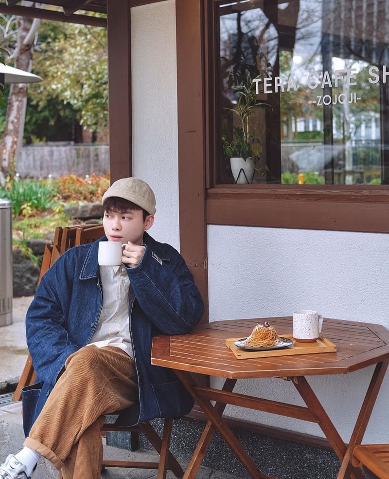 「TERA CAFE SHIEN ZOJOJI」日本增上寺旁咖啡廳！熊本烤栗、濃郁栗子味、EJ推薦！