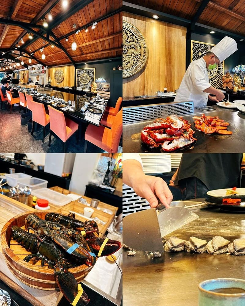 「潼鐵板燒」陽明山美食餐廳推薦！海陸全餐精緻呈現、享受貼心服務及甜點驚喜！