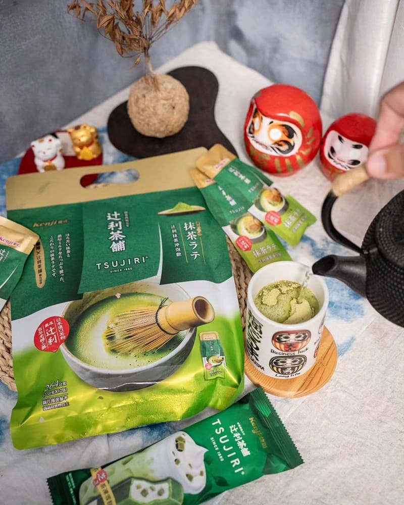 辻利×Kenji聯名!全家獨家冰品「抹茶芝芝茶凍雪糕」!台灣好市多「抹茶沖泡飲」方便又幸福!