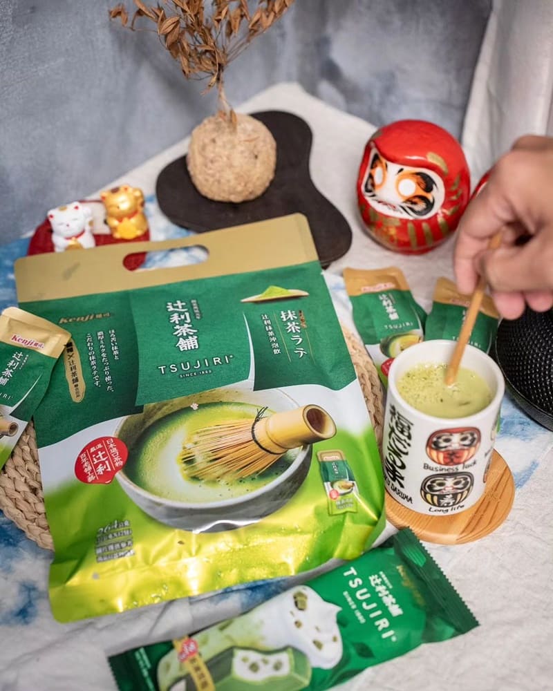 辻利×Kenji聯名!全家獨家冰品「抹茶芝芝茶凍雪糕」!台灣好市多「抹茶沖泡飲」方便又幸福!