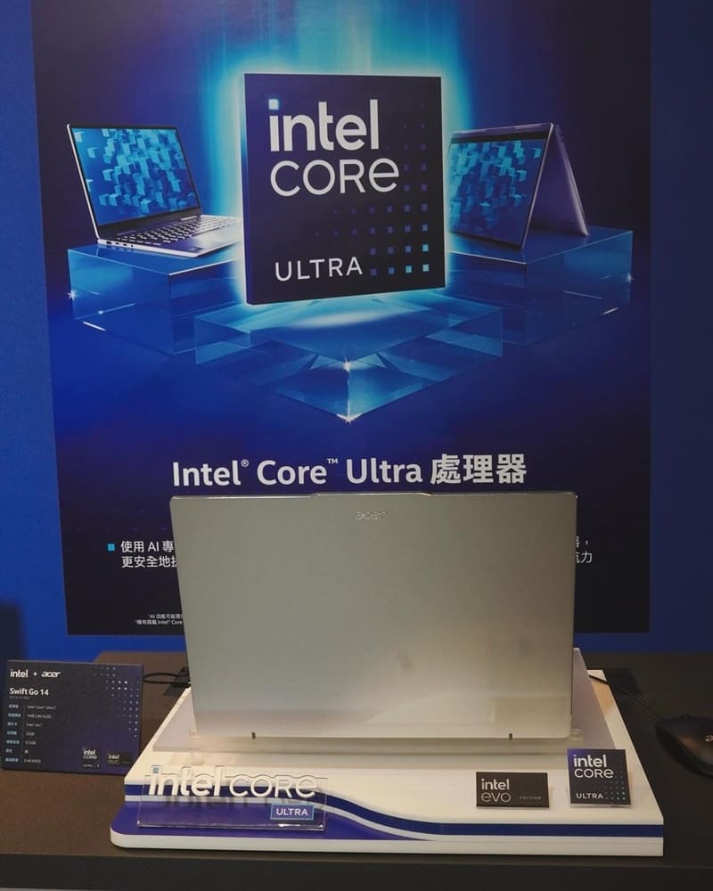 「Acer Swift Go 14 AI」推出驅動新型筆記型電腦!超輕薄便攜、功能未來趨勢!