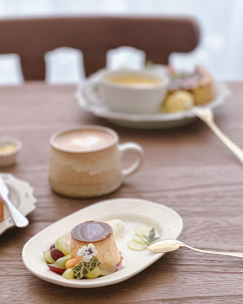 「波藤甜點Boten」新竹木質調老宅甜點咖啡廳！溫馨中帶點香甜、結合復古現代元素！