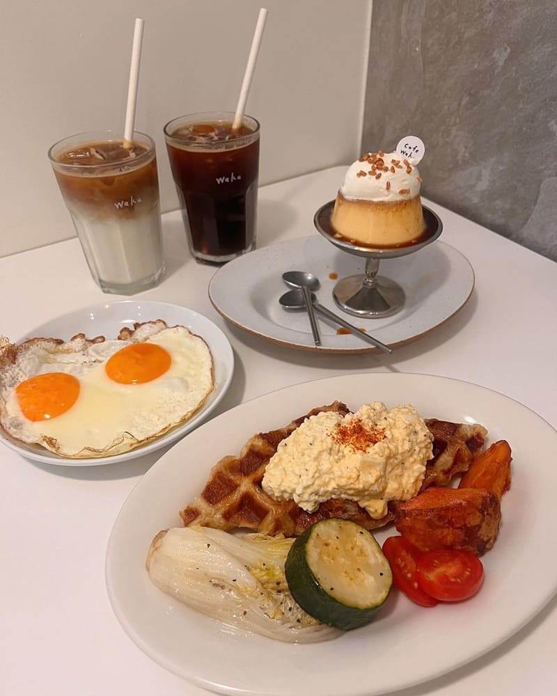 「Cafe Waku」台北大同純白文青風咖啡廳！高質感精緻下午茶、獨特咖啡舒適環境！