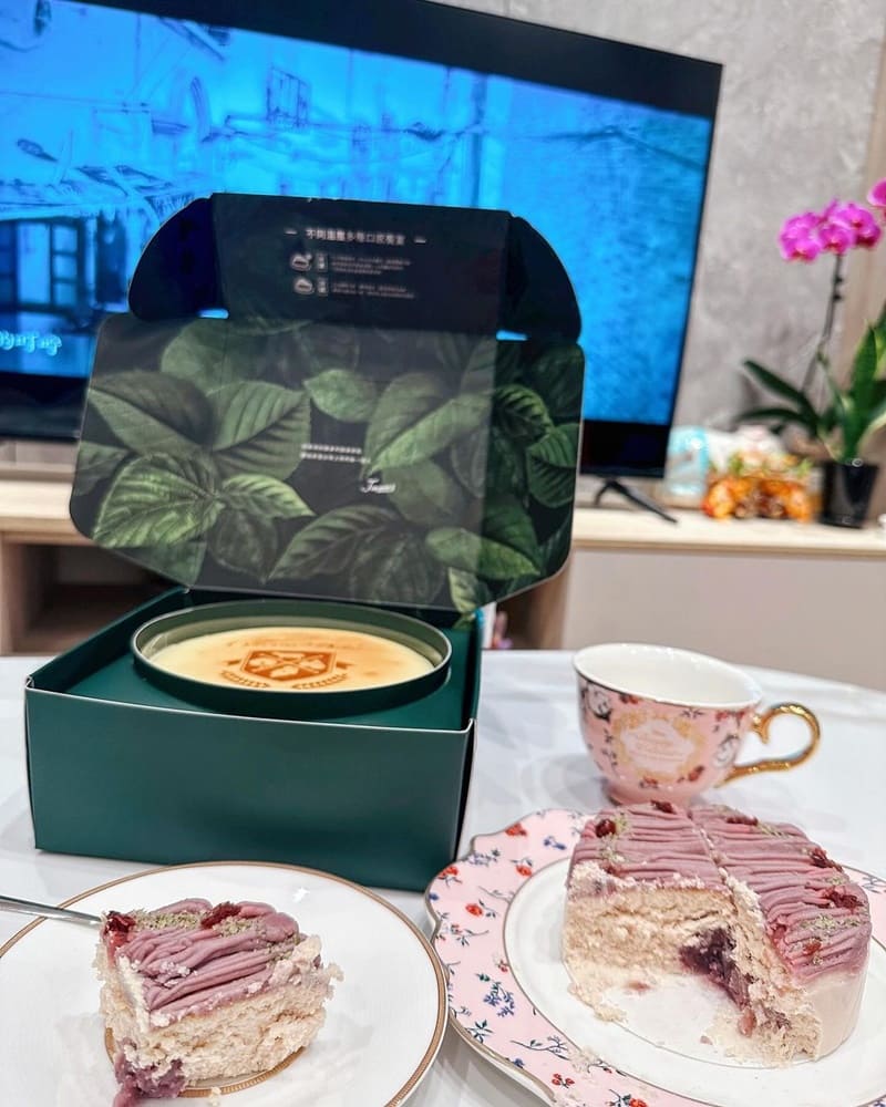 「起士公爵」4D減法純粹原味重乳酪蛋糕與雪釀香芋乳酪蛋糕!簡單真實的美味享受、健康又美味、專業推薦!