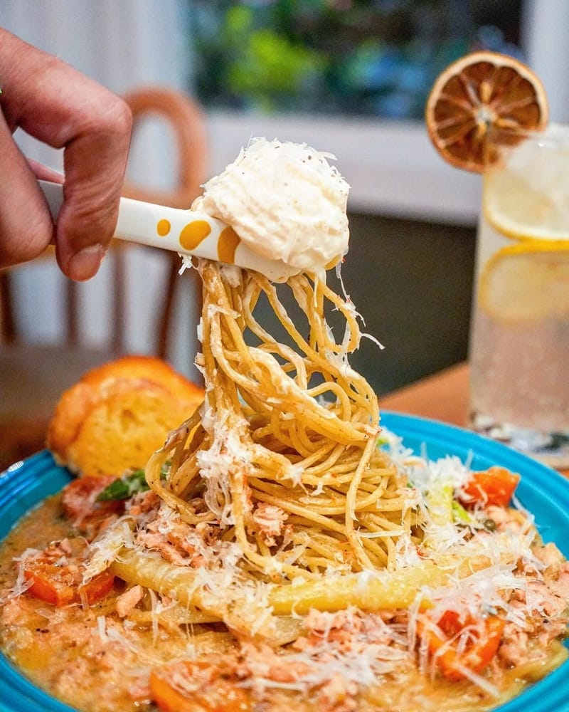 「康帕斯義麵屋Compas Pasta House」台北東區手工義大利麵、開放式廚房滿足視覺享受!