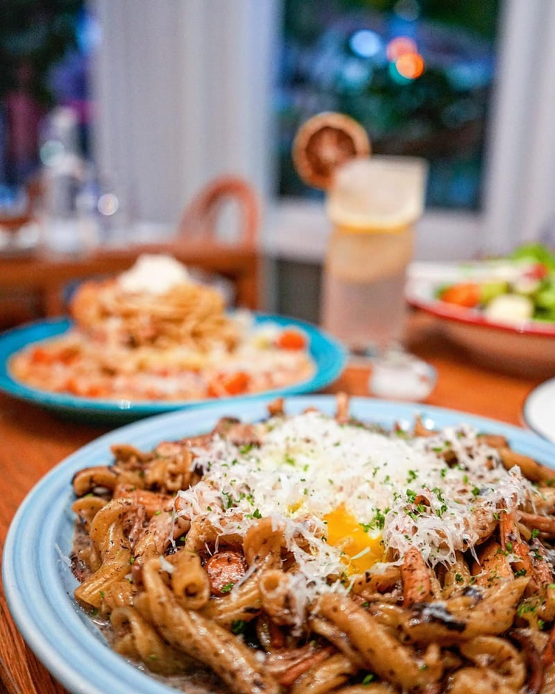 「康帕斯義麵屋Compas Pasta House」台北東區手工義大利麵、開放式廚房滿足視覺享受!
