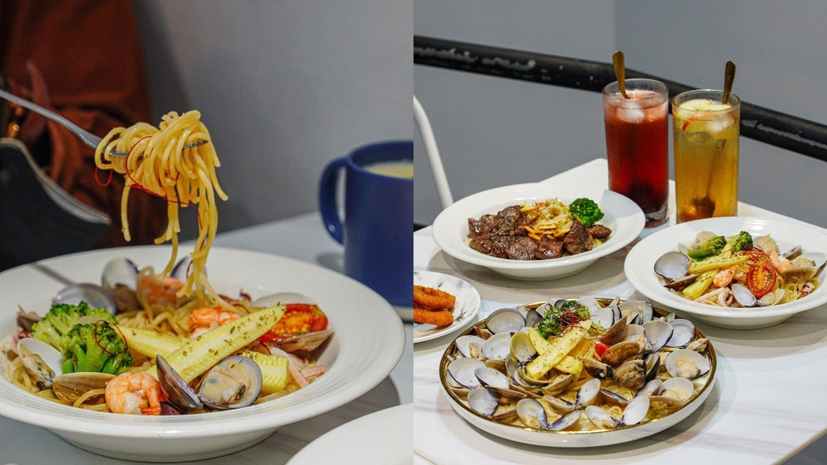 「白日夢Pasta」新竹新開幕！超級無敵夢幻多蛤蜊、義大利美食餐廳、新竹美食！