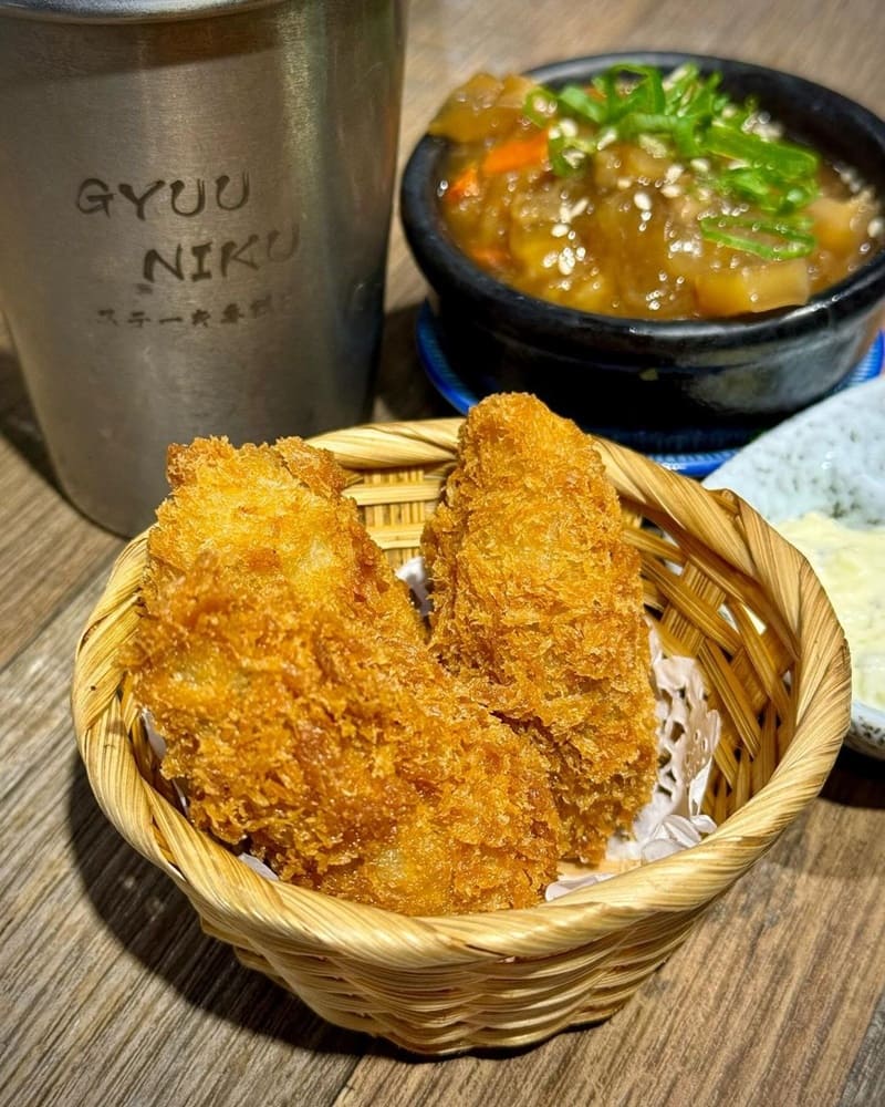 「GYUU NIKU ステーキ專門店」台北永春站、日本平民美食、極致享受奢華牛丼！