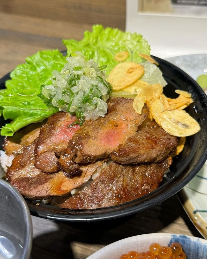 「GYUU NIKU ステーキ專門店」台北永春站、日本平民美食、極致享受奢華牛丼！