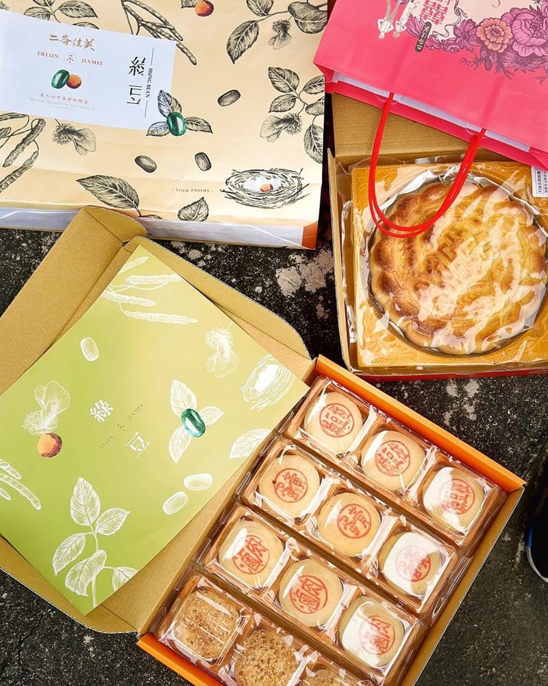 「二崙佳美」傳統風味新演繹！綠豆沙系列禮盒與切達乳酪麻糬大餅，蕾蕾送禮推薦！