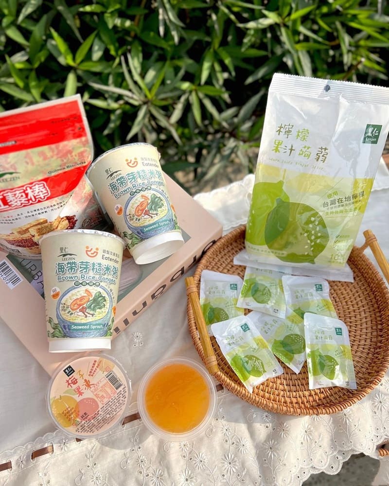 「里仁Leezen」健康食材信賴品牌！里仁檸檬果汁蒟蒻、超過300位有機小農合作！