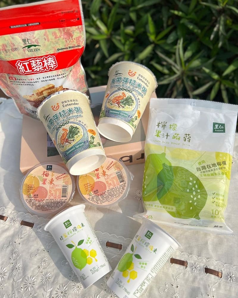 「里仁Leezen」健康食材信賴品牌!里仁檸檬果汁蒟蒻、超過300位有機小農合作!